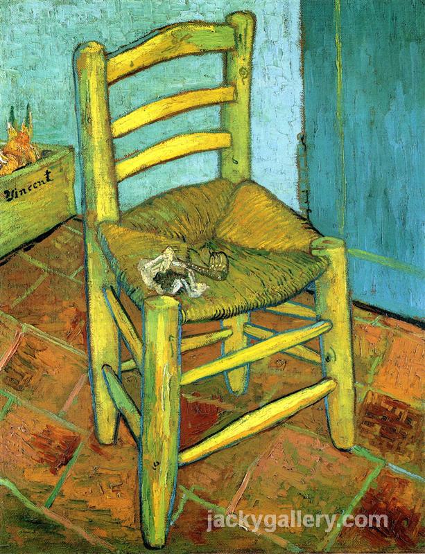 Van Goghs Chair, Van Gogh painting